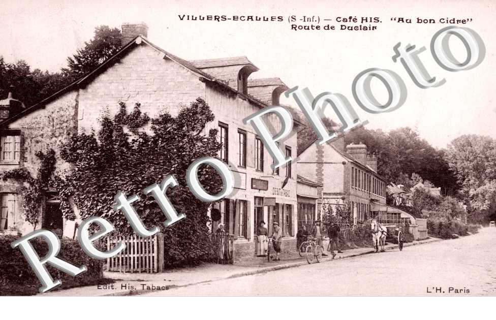 Cafe His, "Au Bon Cidre", Route de Duclair