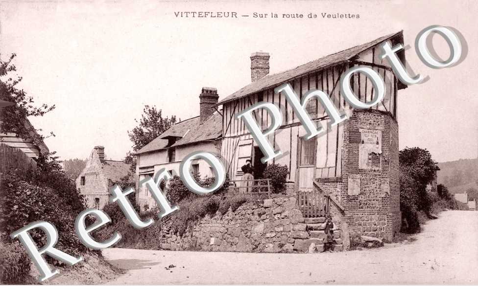 Sur la route de Veulettes