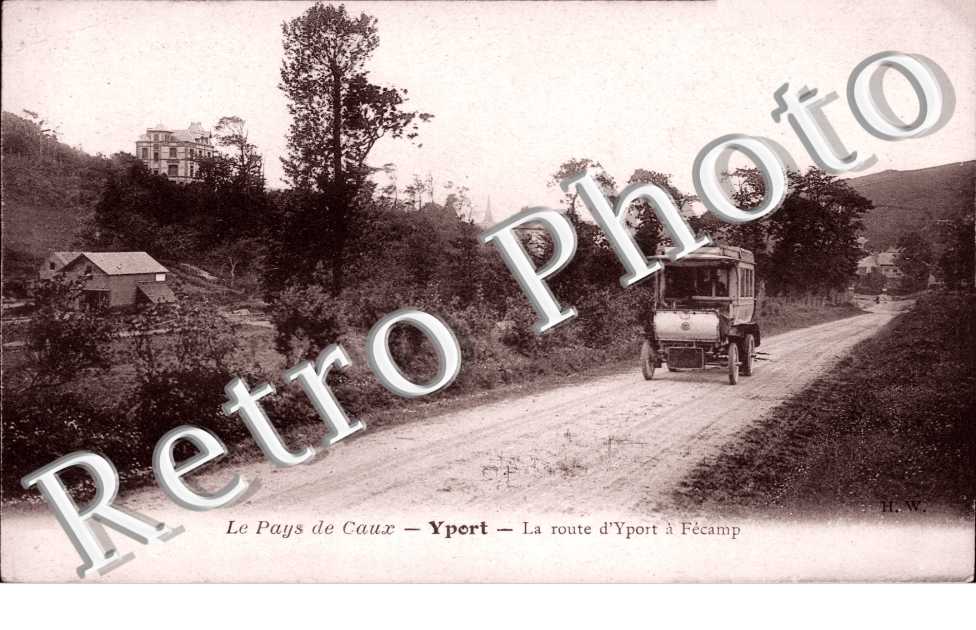 la Route d'Yport a Fecamp
