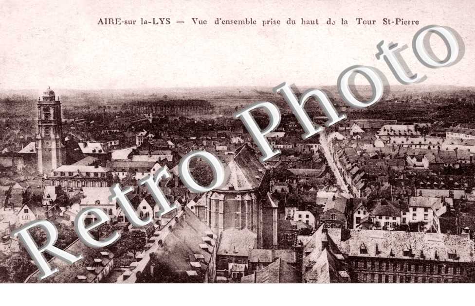 vue d'ensemble prise du haut de la Tour Saint Pierre