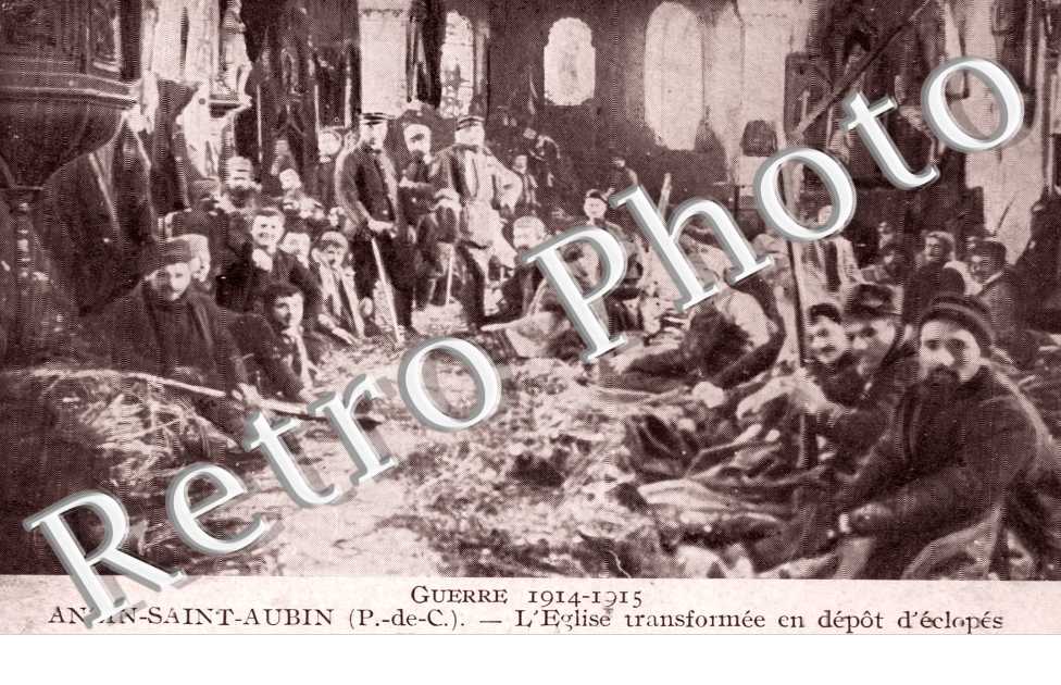 l'eglise transformee en depot d'eclopes