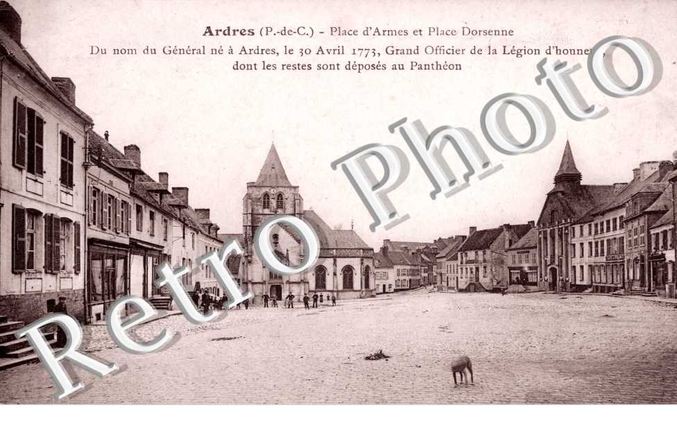 place d'Armes et place Dorsenne