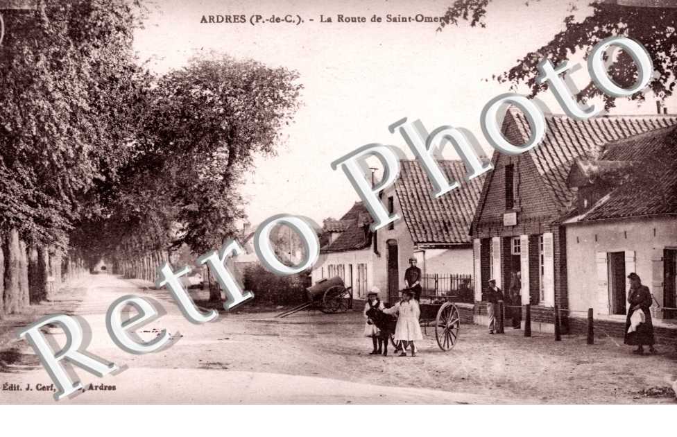 la route de Saint-Omer