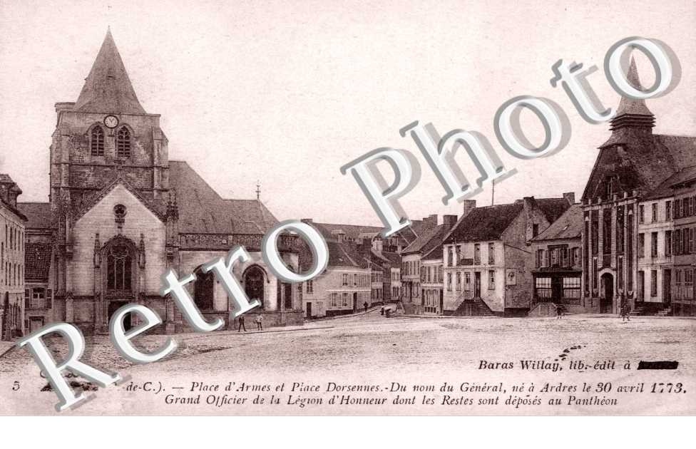 place d'Armes et place Dorsennes