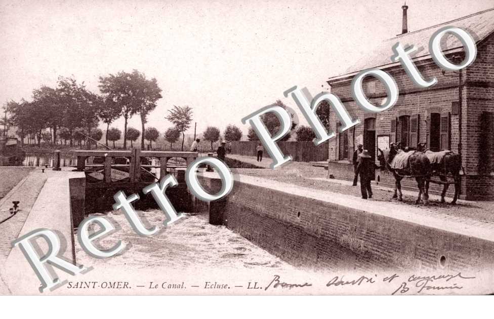 le canal, ecluse