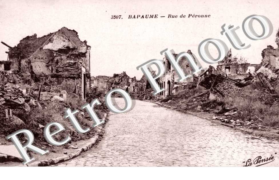 rue de Peronne - Ruines