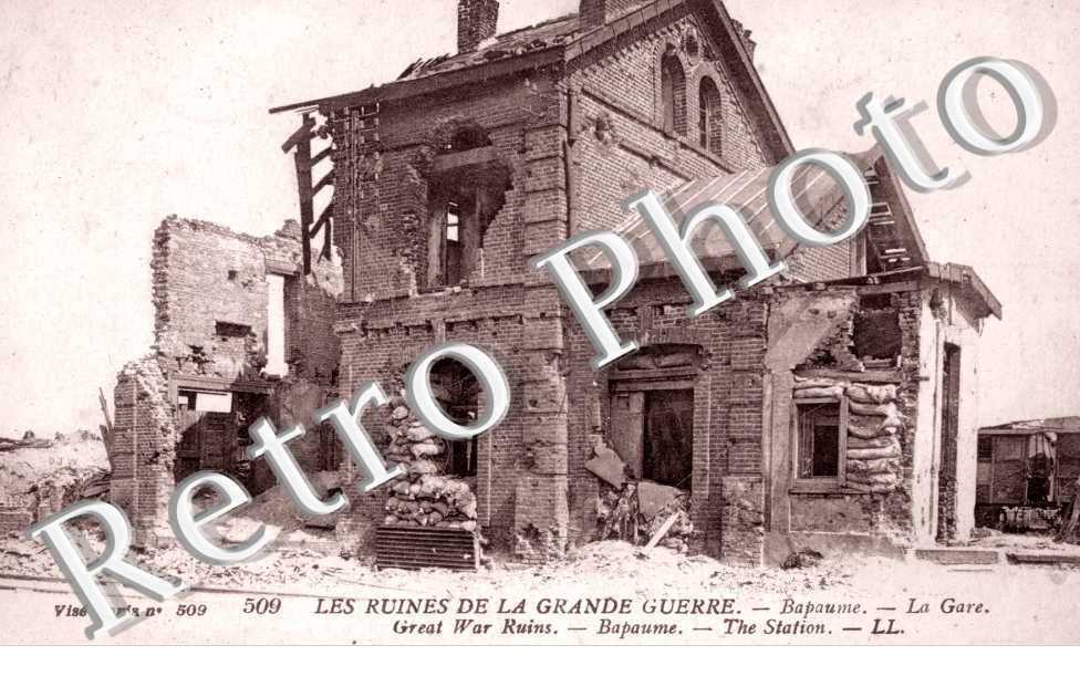 la gare detruite