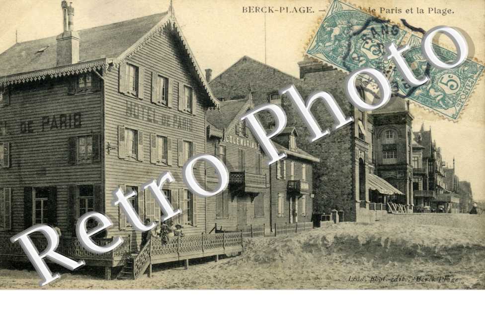 Hotel de Paris et la Plage