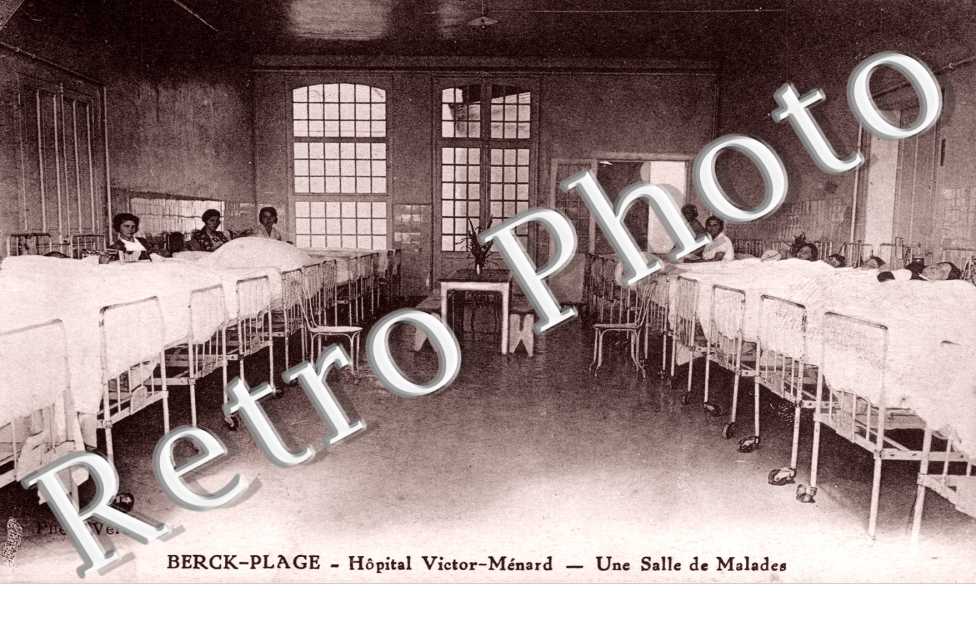 Hôpital Victor Ménard - Una salle de malades