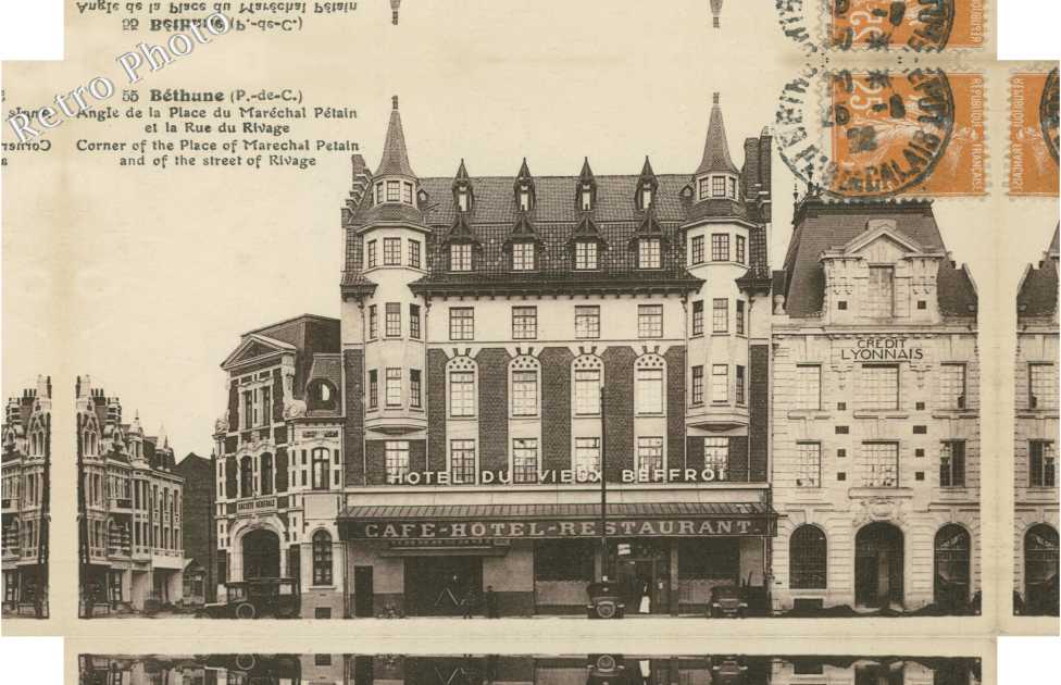 place du marechal Petain et Rue du Rivage