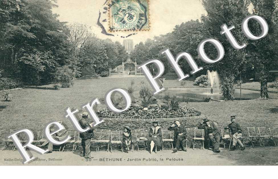 Jardin Public, la pelouse