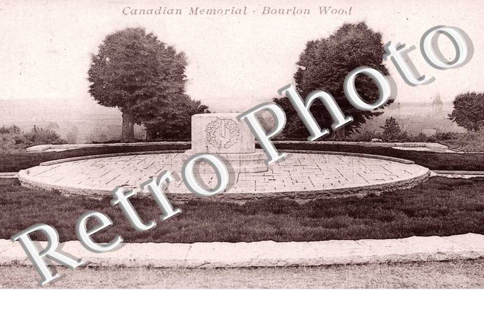 Canadian memorial, Bourlon wood