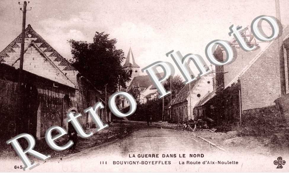 la route d'Aix-Noulette