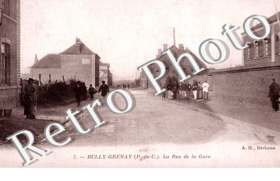 Grenay, Vue de la Gare