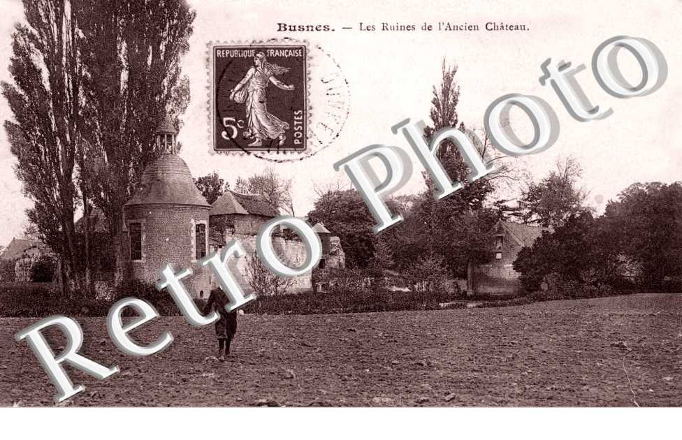 les ruines de l'ancien chateau