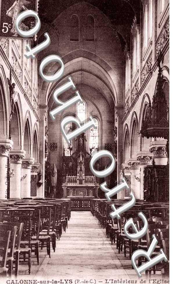 l'interieur de l'eglise
