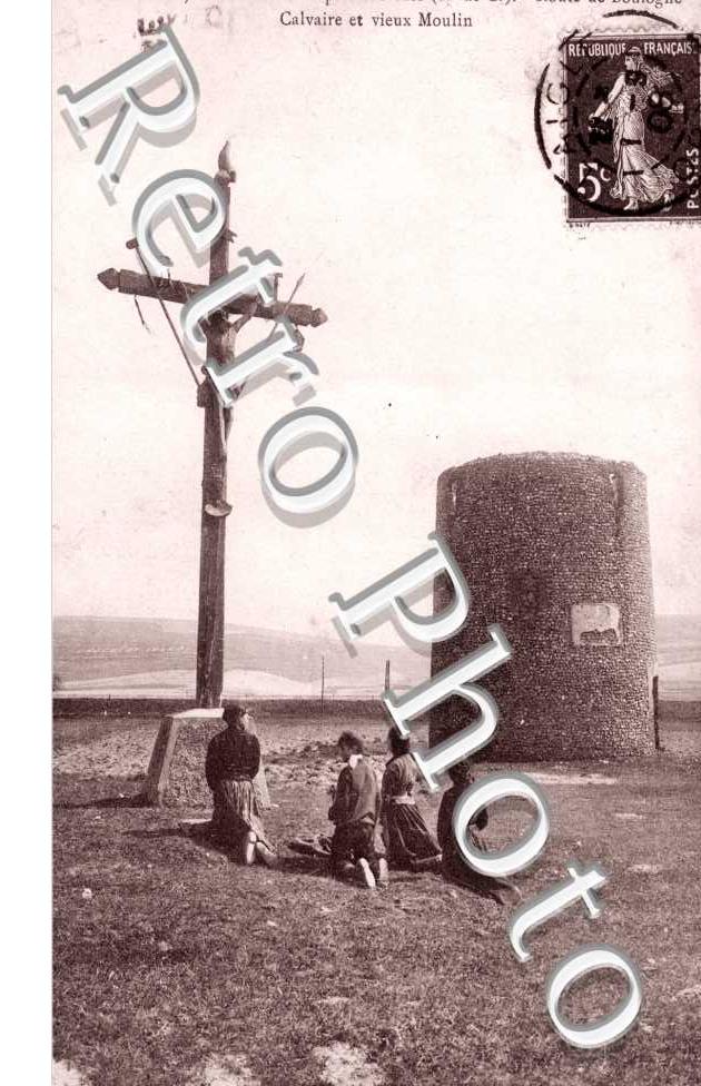Route de Boulogne, Calvaire et vieux Moulin