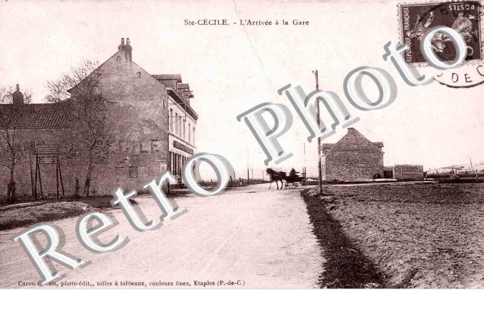 Sainte Cecile, l'arrivee a la Gare
