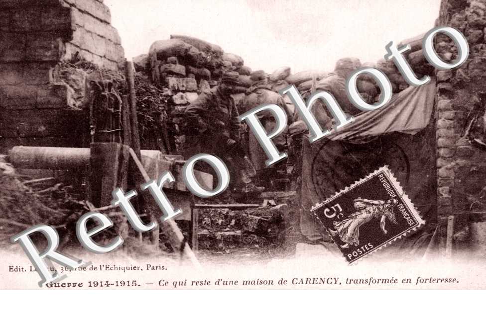 ce qui reste d'une maison de Carency