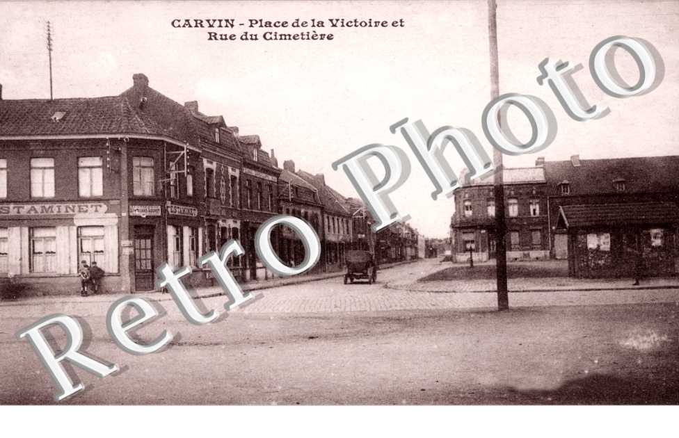 place de la Victoire et rue du cimetiere