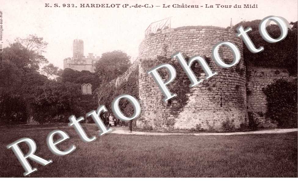 le chateau, la tour du Midi