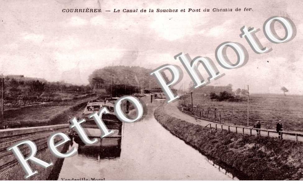 Canal de la Souchez et Pont du Chemin de Fer