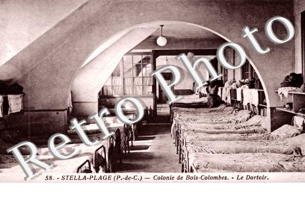 STELLA-PLAGE colonie de Bois-Colombes, le dortoir