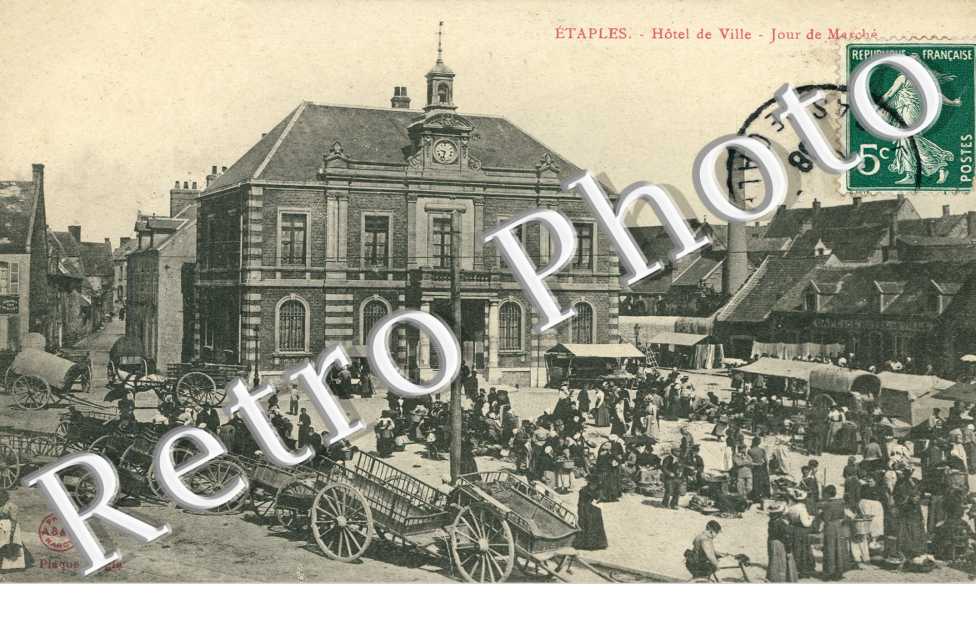 hotel de ville, jour de marche