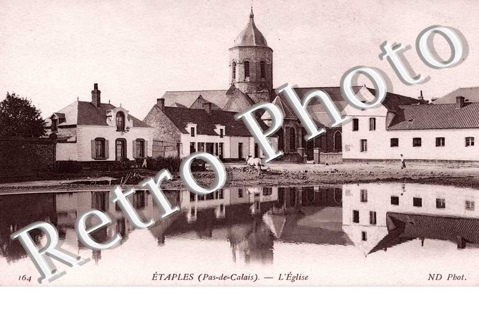 l'abreuvoir et l'eglise
