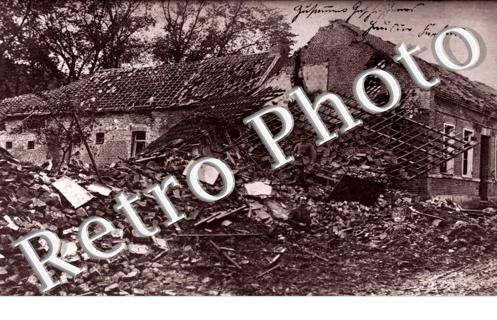 maisons en ruines
