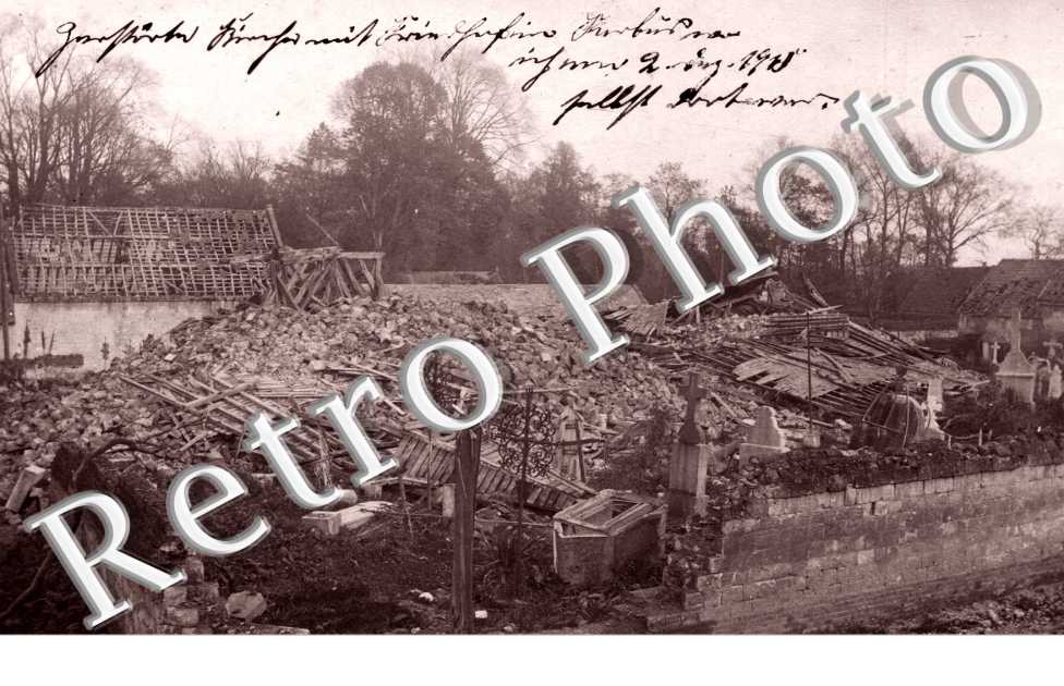 maisons en ruines