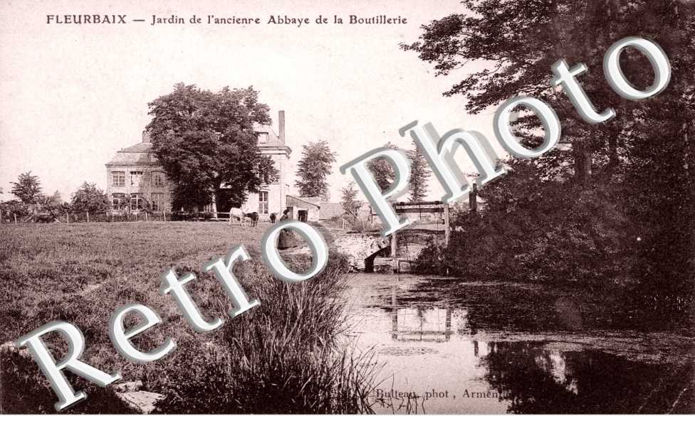 jardin de l' ancienne abbaye de la Boutillerie