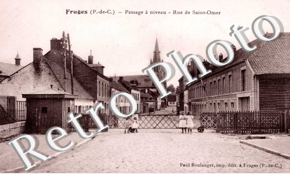 passage a niveau, rue de Saint Omer