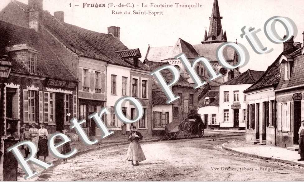 La Fontaine Tranquille, Rue du Saint Esprit