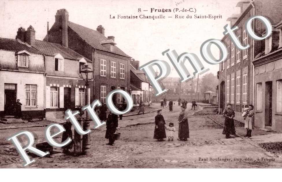 La Fontaine Chanquille, Rue du Saint Esprit