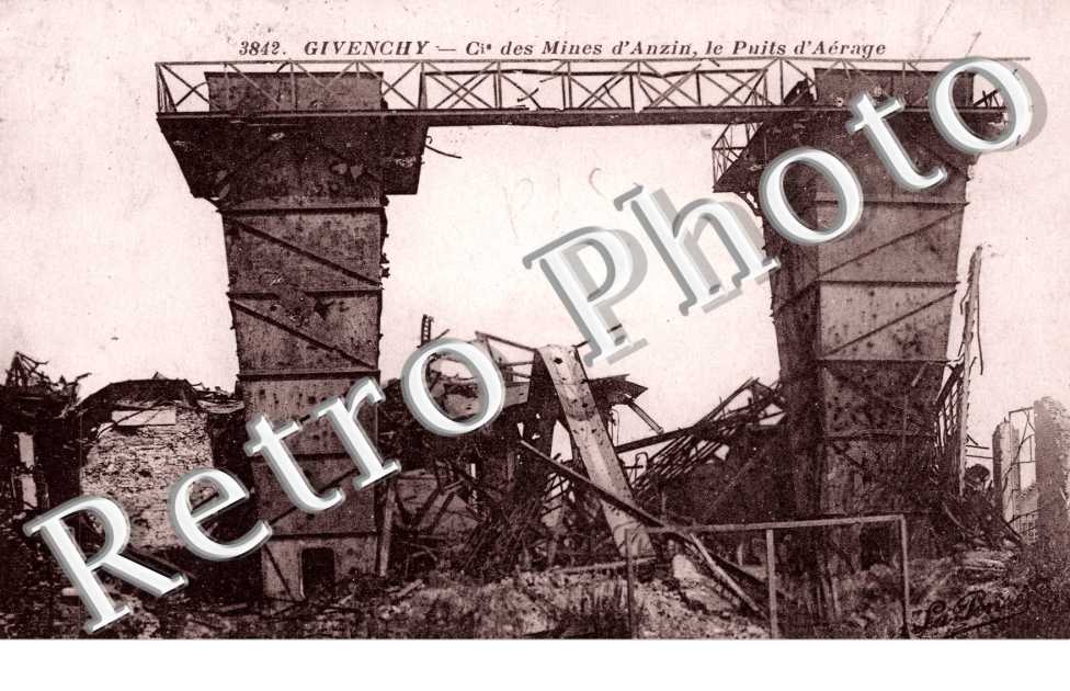 Cie des mines d'Anzin, le puit d'aerage