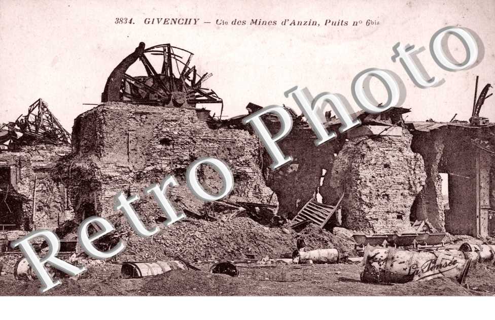 Cie des mines d'Anzin, puit n ° 6
