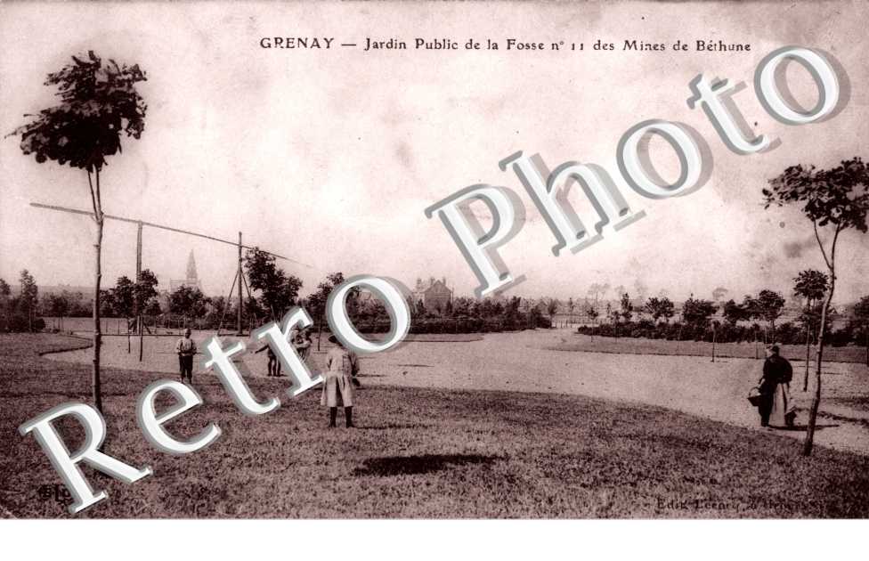 jardin public de la fosse n° 11 des mines de Bethune