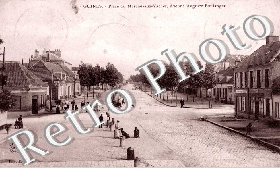 place du marche aux vaches, avenue Auguste Boulanger
