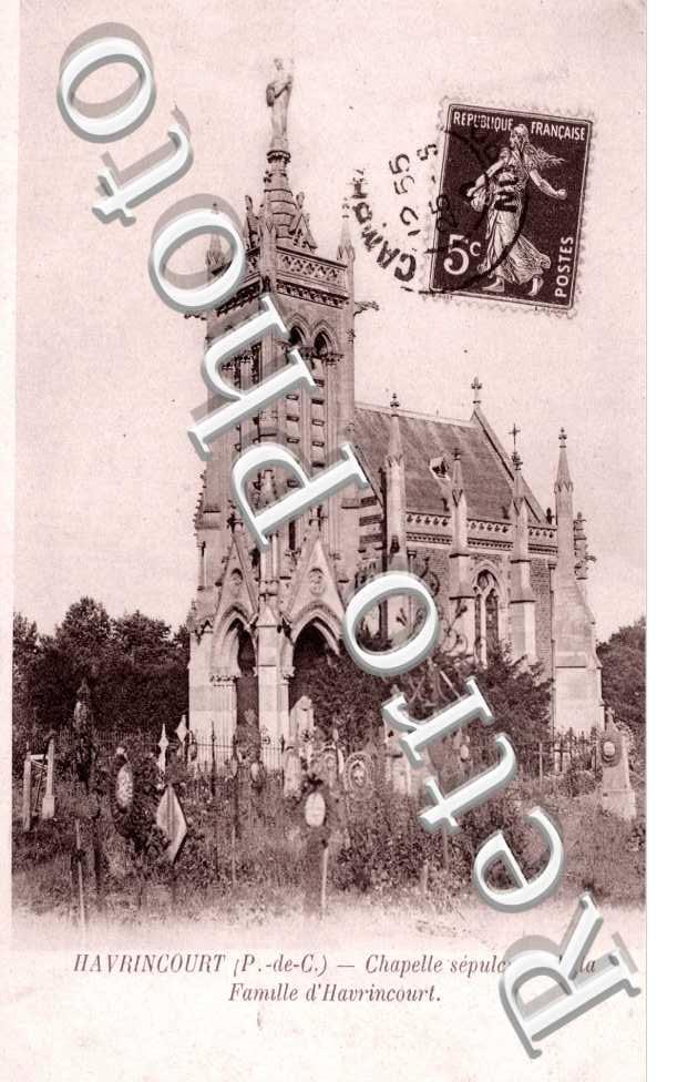 chapelle sepulcrale de la famille d'Avrincourt