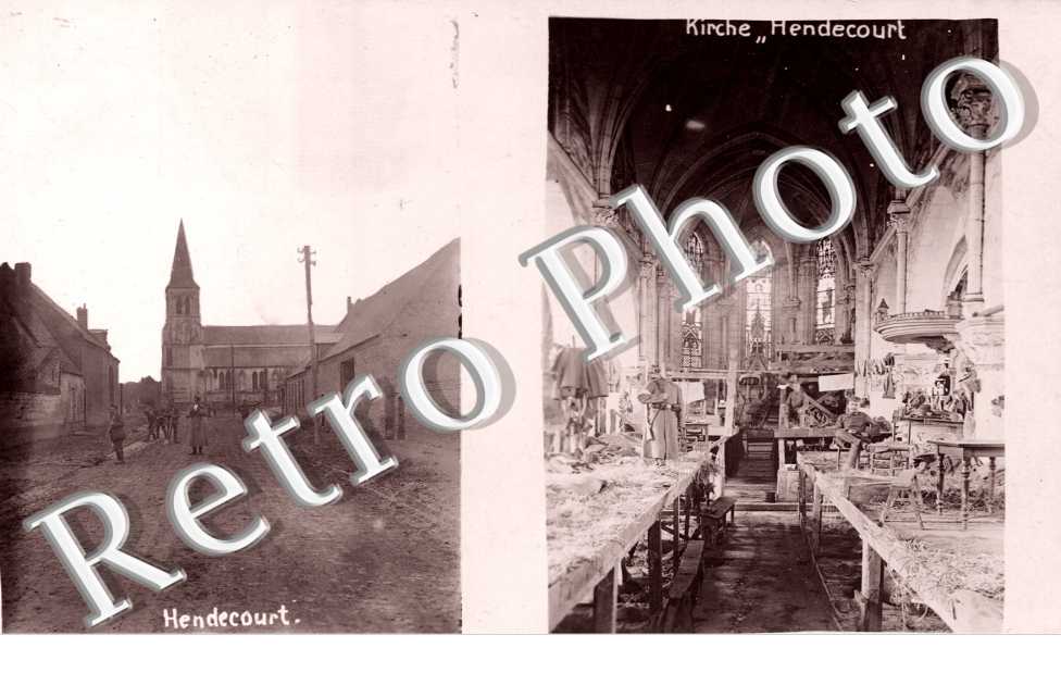 Kirche - eglise - deux vues