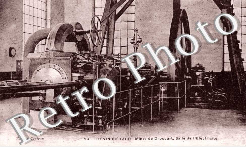 Lietard, Mines de Drocourt, Salle de l'electricite