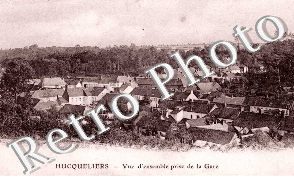 vue d'ensemble prise de la gare