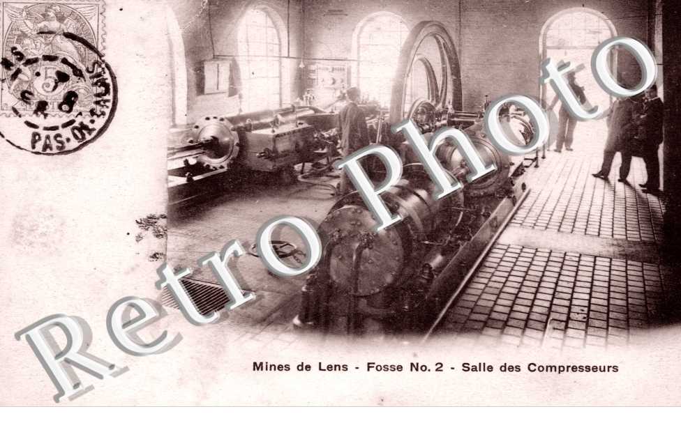 Etablissement des Mines de Lens, Salle des Compresseurs