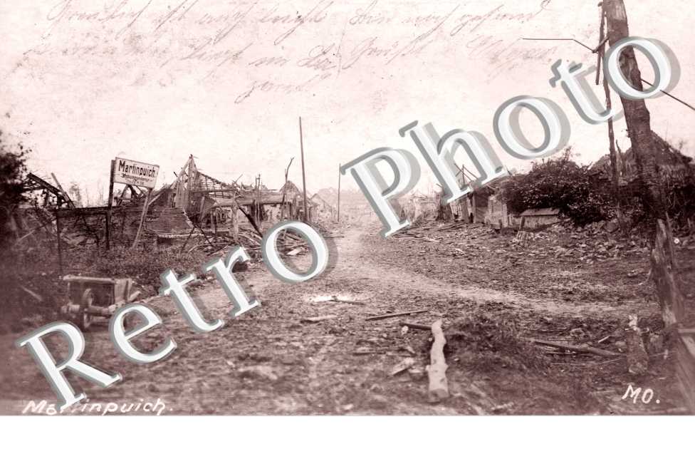(le village detruit)
