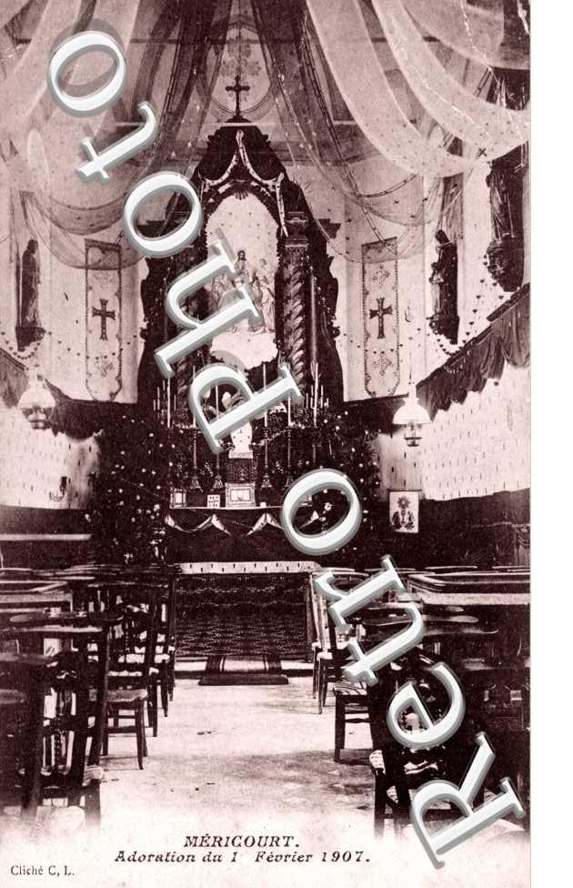 Adoration du 1er fevrier 1907