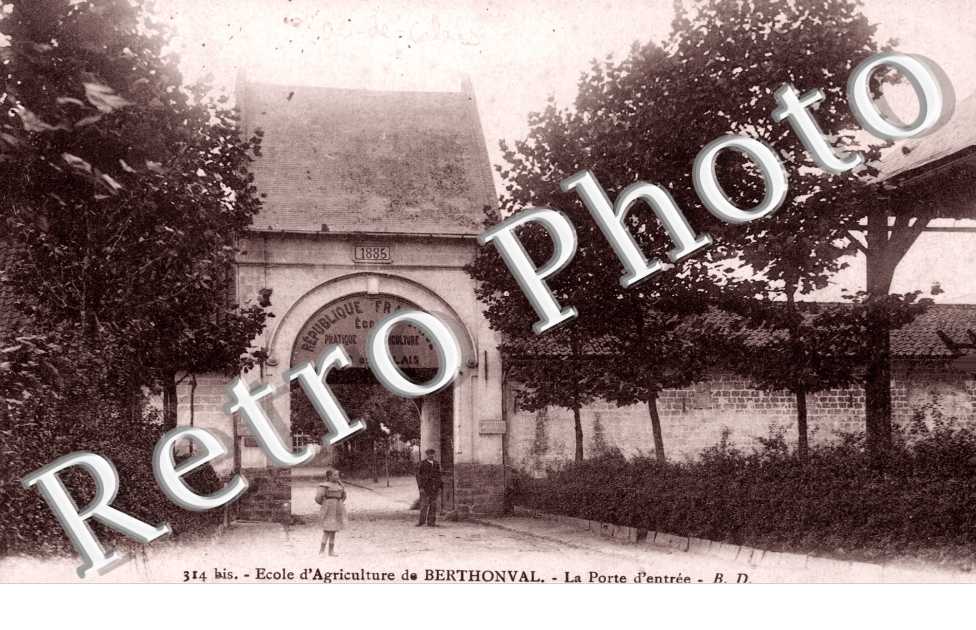 ecole d'agriculture de Berthonval - porte d'entree