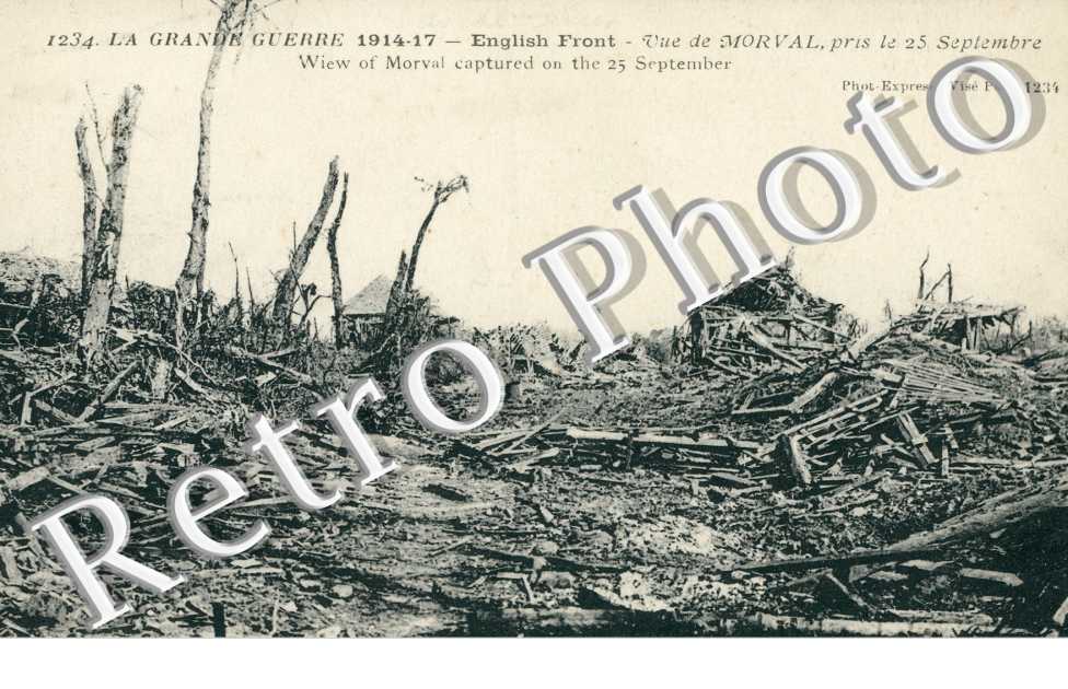 En ruines, vue du 25 septembre 1917