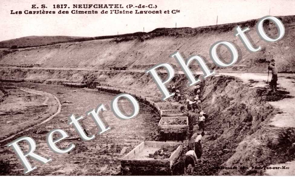 Carrieres des ciments de l'usine Lavocat et Cie