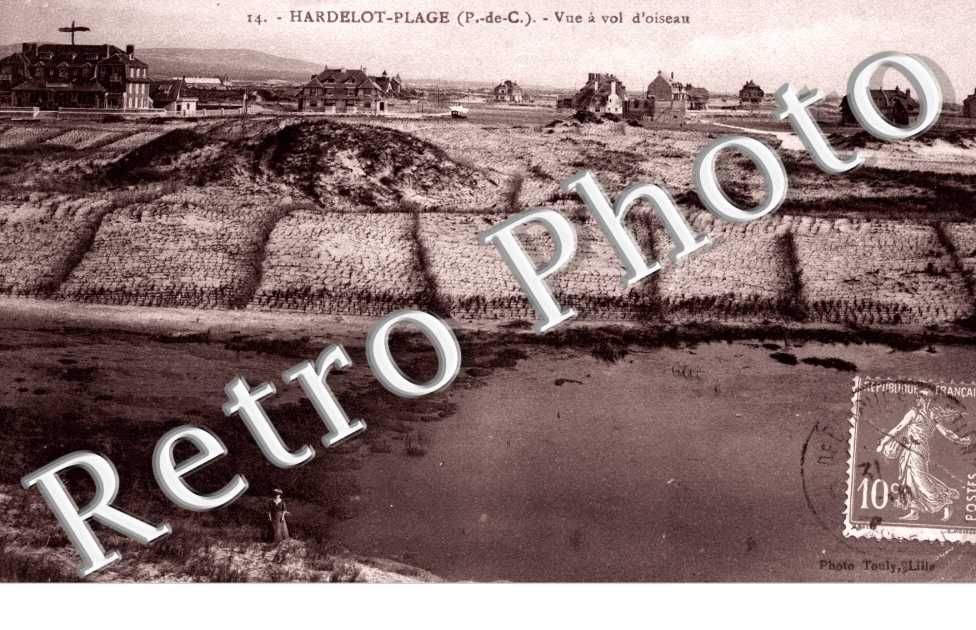 Hardelot-Plage  Vue a vol d'oiseau